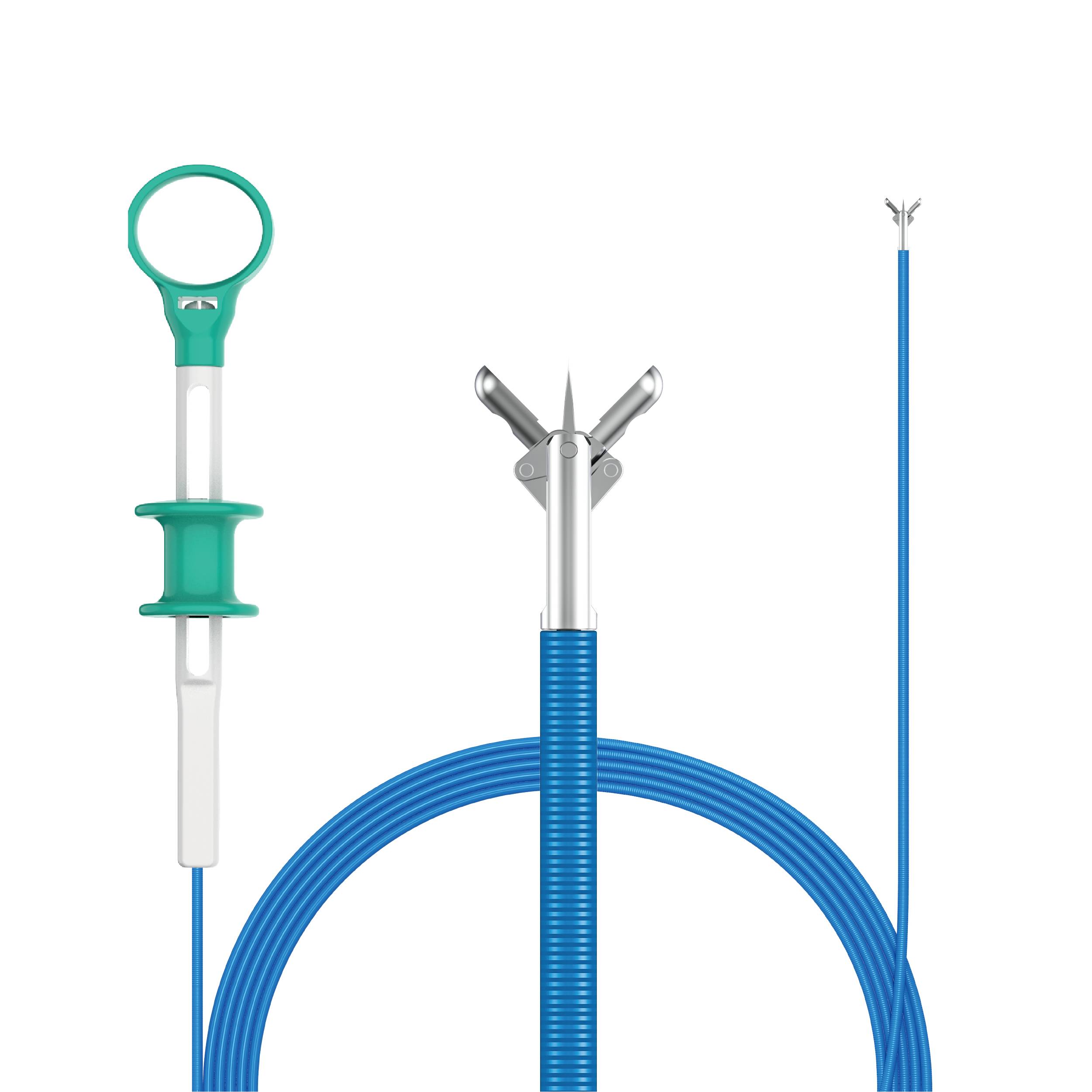 Disposable biopsy forceps（Coated,with spike，Oval)